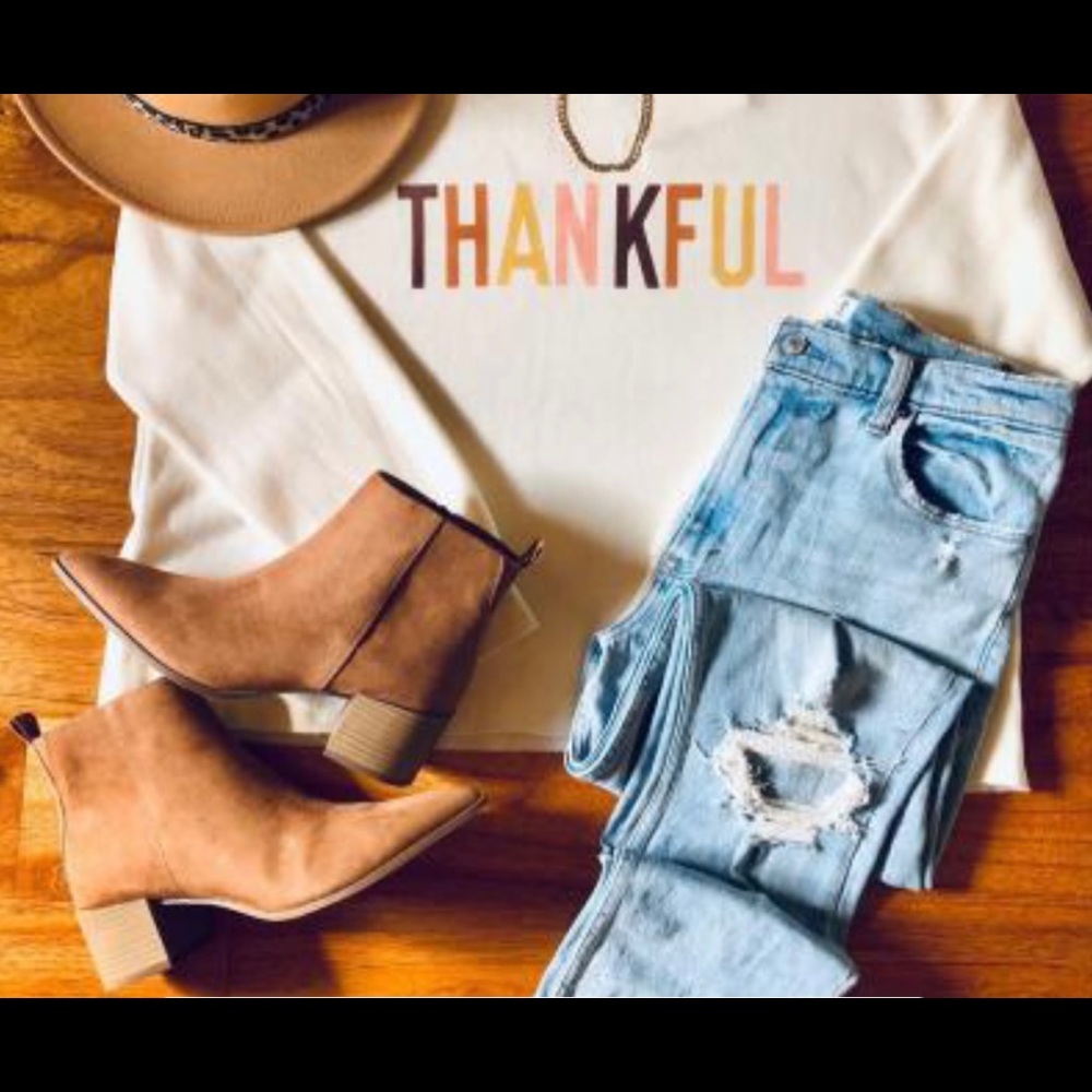 Women's Kennedy Cognac colored Ankle Boots - Universal Thread Size 9.5 - Picture 5 of 6